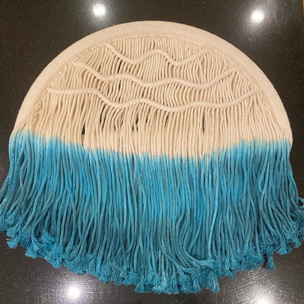 Ocean Macrame Boho Wall Decor